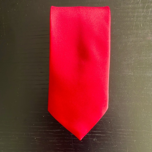 Tie - red - Picture 1 of 6